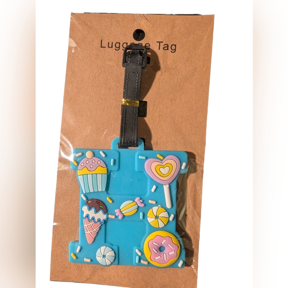 Luggage Tag Cupcakes and Sweets NWT
